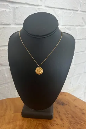 18K Gold Leo Necklace