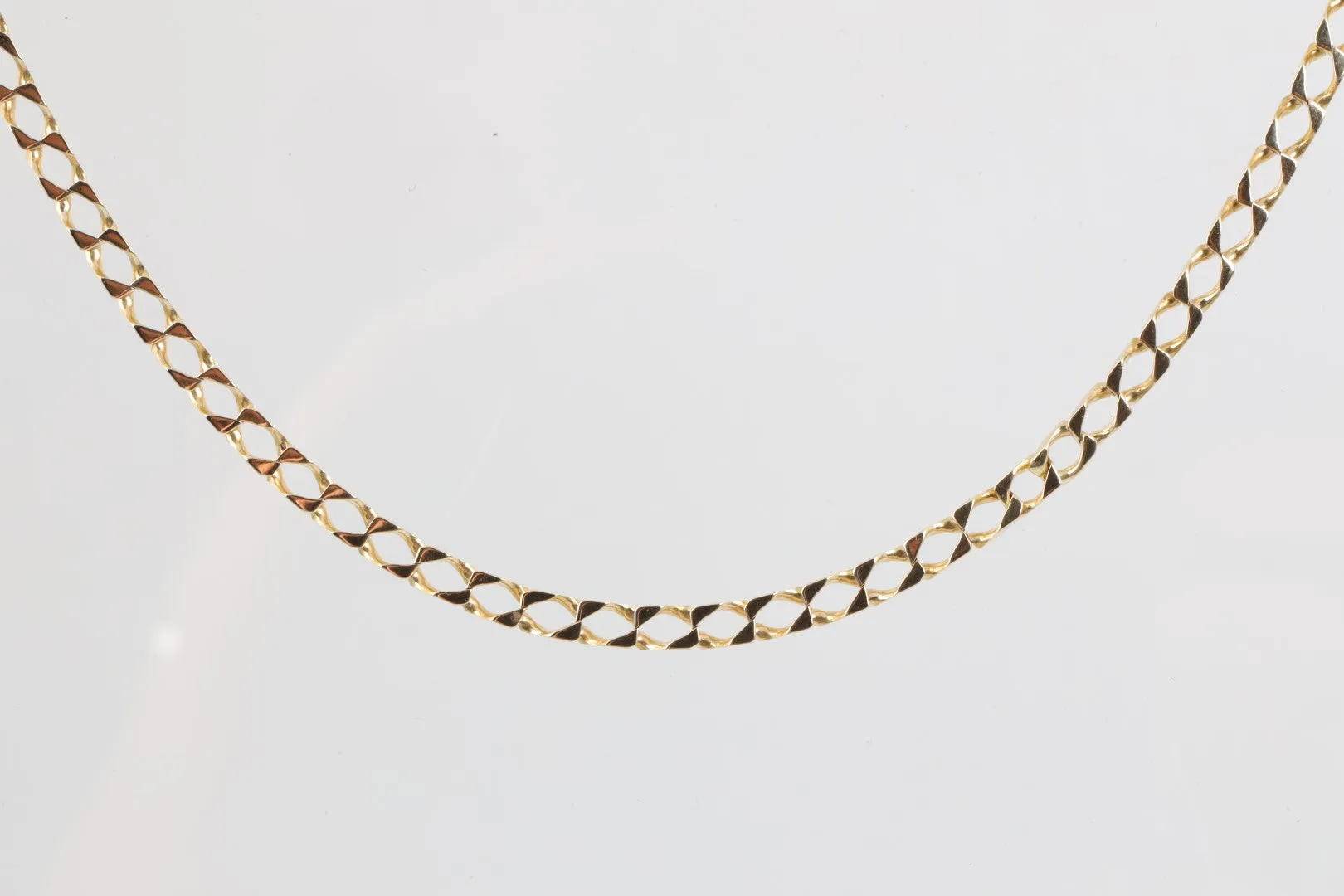 19.5" 14k Yellow Gold Link Chain Necklace (11.15g.)