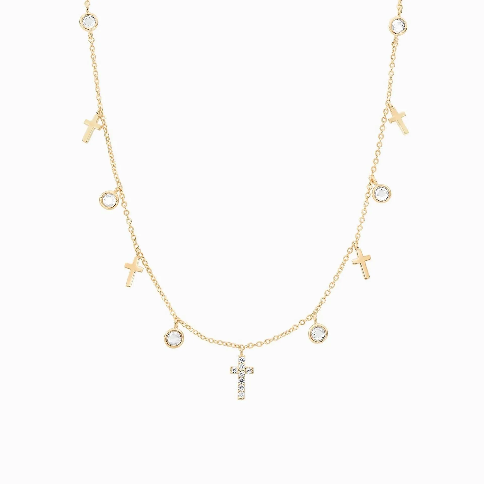 Anela Cross Necklace