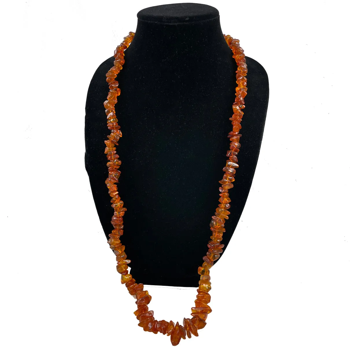 Baltic Amber Long Necklace Vintage