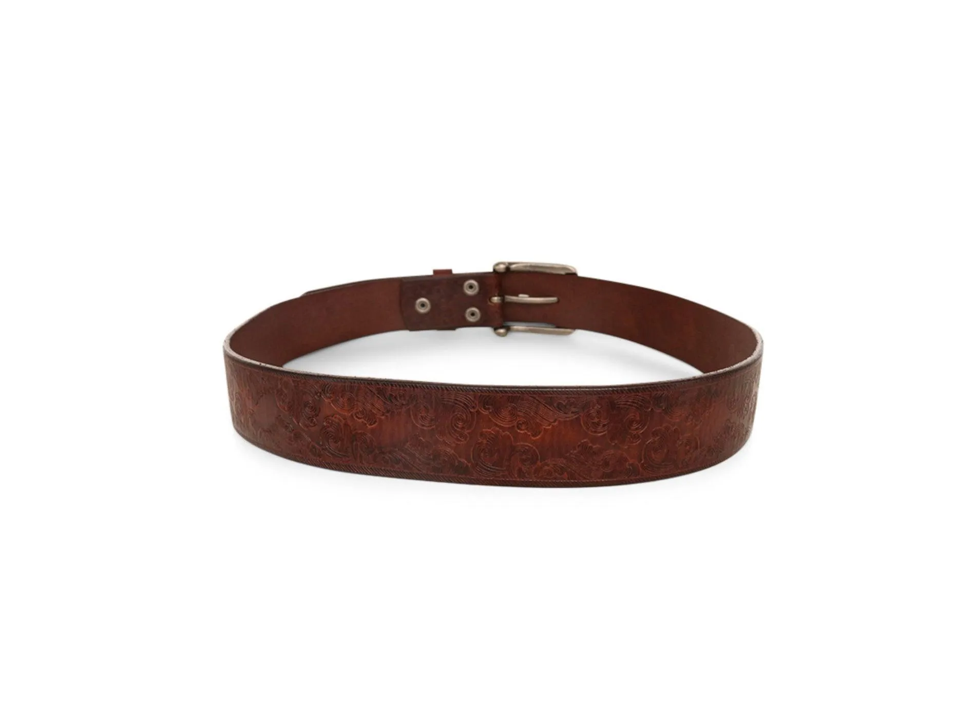 Bed Stu EVERTON Belt in Teak Rustic Genuine Leather A100026 TKRS