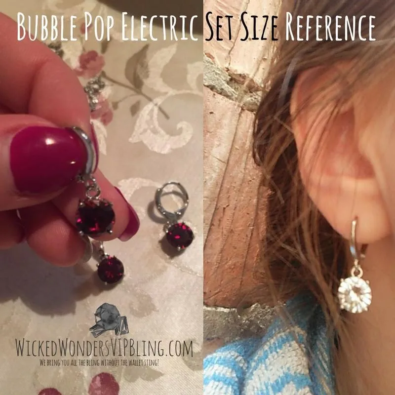 Bubble Pop Electric White Gem Dainty Set