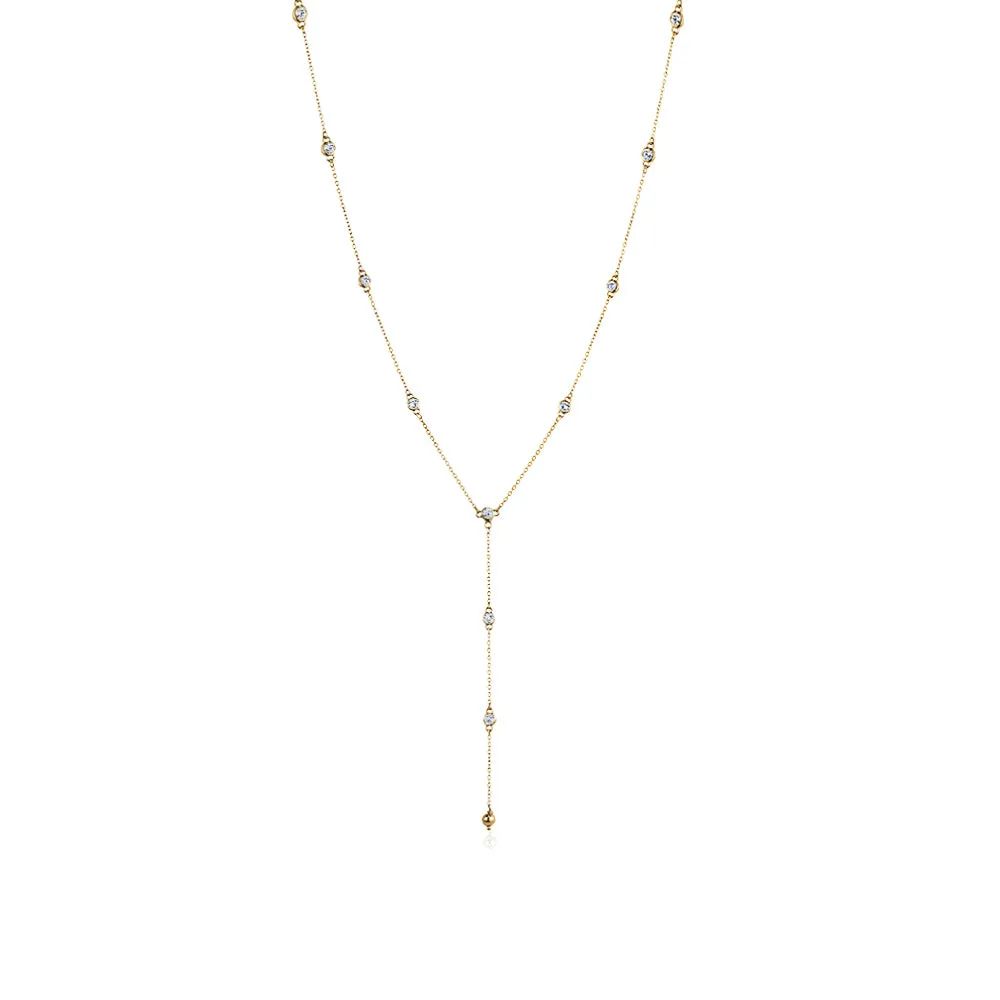 CRYSTAL BY THE YARD LARIAT