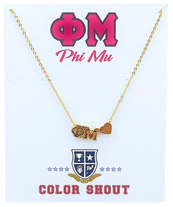 CST I Love My Sorority Necklace