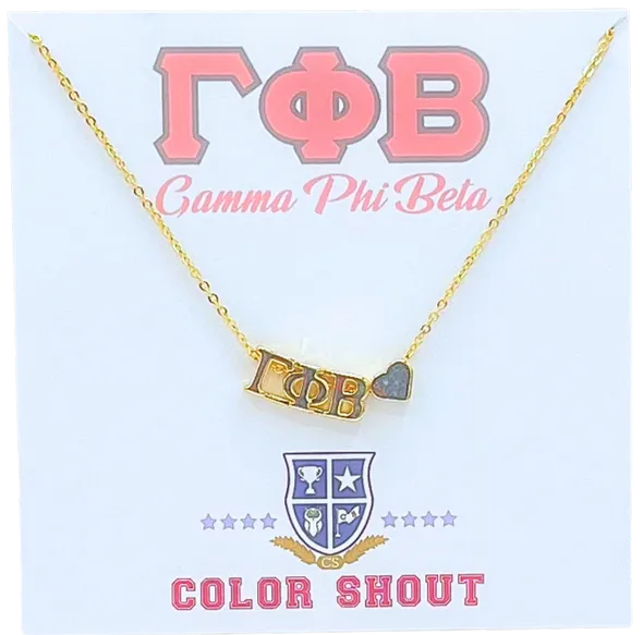 CST I Love My Sorority Necklace