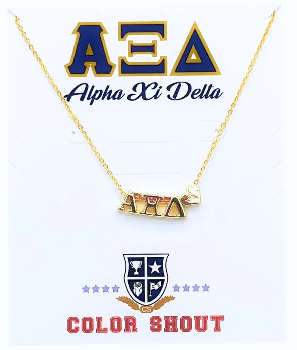 CST I Love My Sorority Necklace