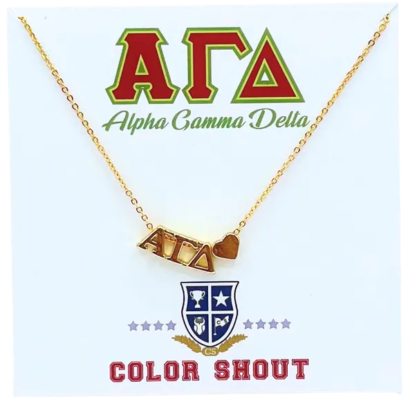 CST I Love My Sorority Necklace