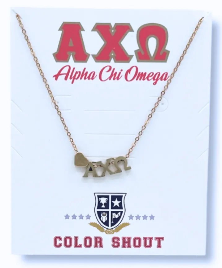 CST I Love My Sorority Necklace