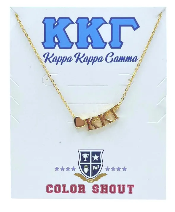 CST I Love My Sorority Necklace