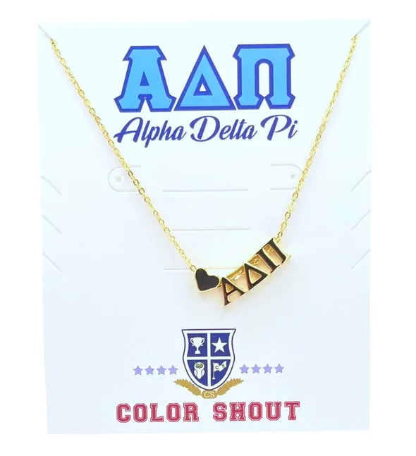 CST I Love My Sorority Necklace