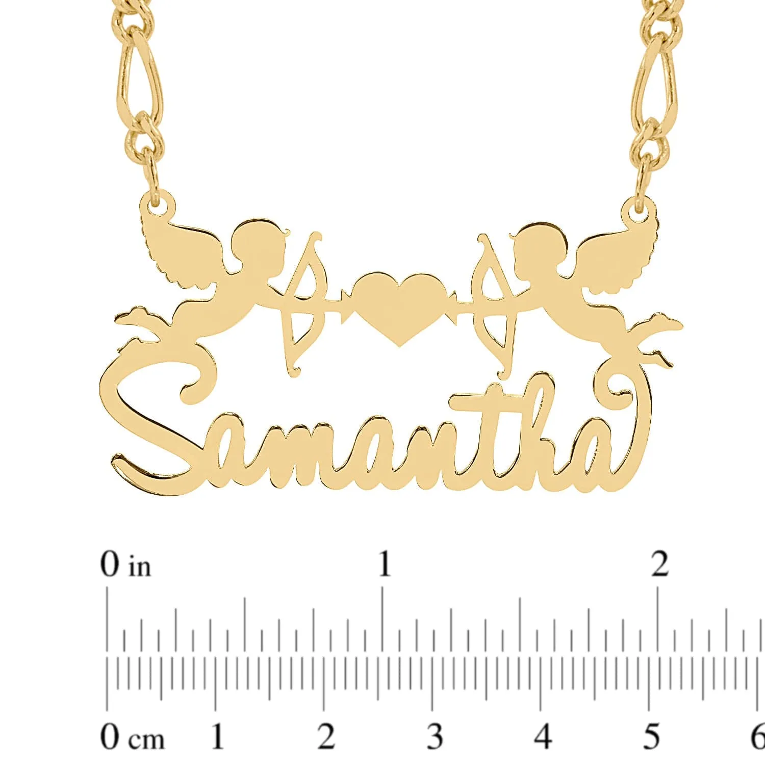 Cupid Name Necklace