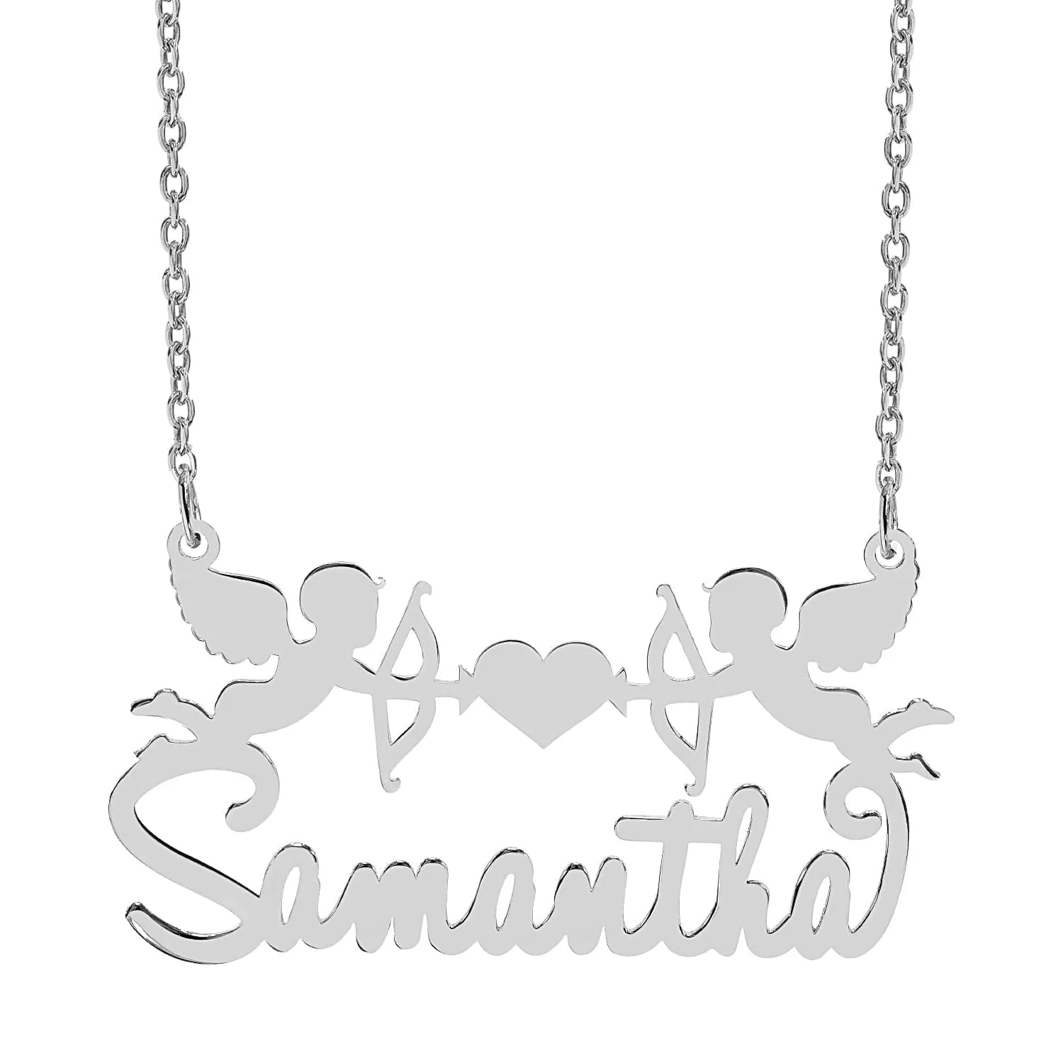 Cupid Name Necklace