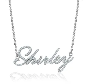 Custom Name Diamond  Necklace