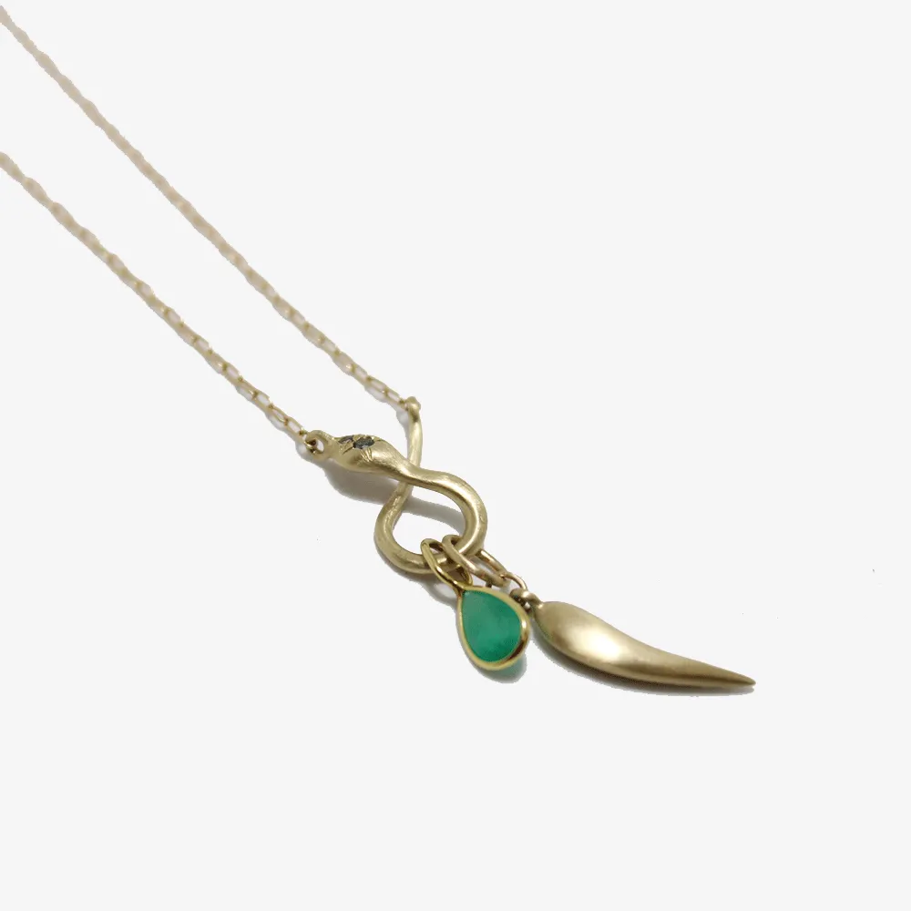  Danyell 10k Gold Chili Pendant 