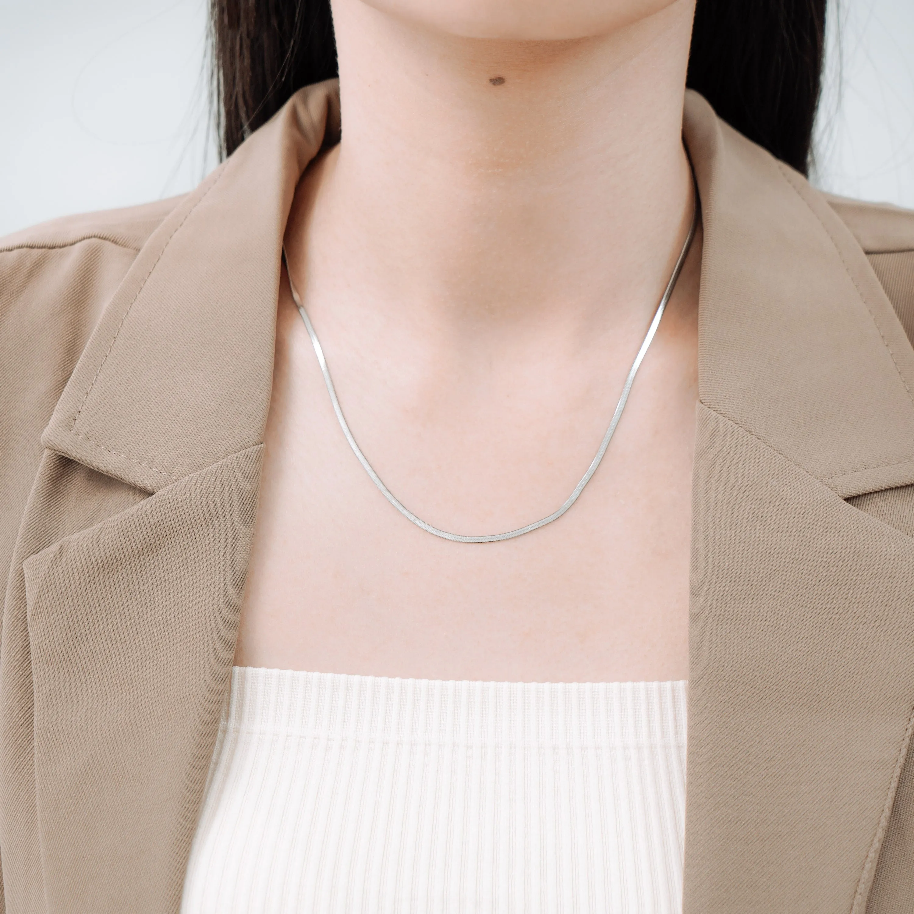 Demi Herringbone Necklace