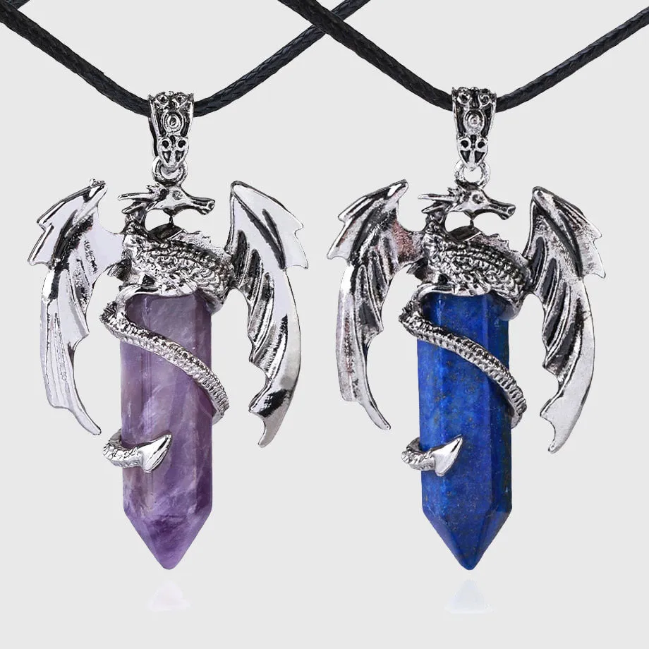 Dragon Gemstone Necklace