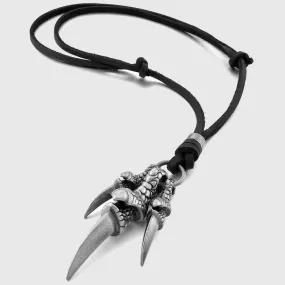 Dragon's Claws Leather Necklace