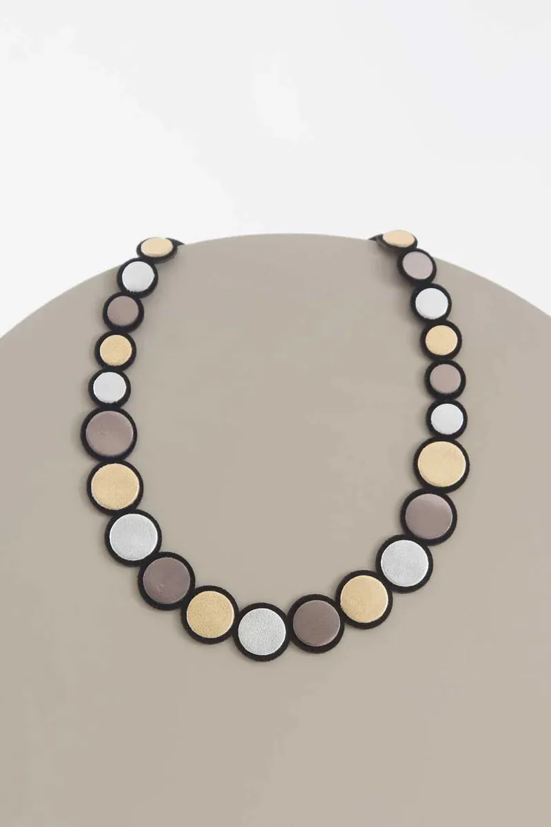 Gabriela and Karina Iskin, Limited Edition Metallic Necklace