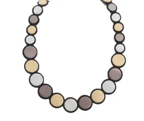 Gabriela and Karina Iskin, Limited Edition Metallic Necklace