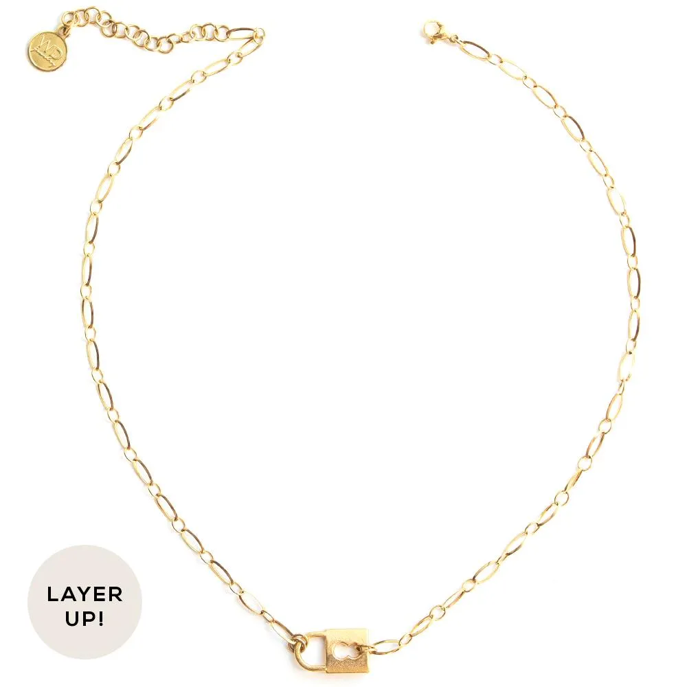 Gold Plated Luck Necklace