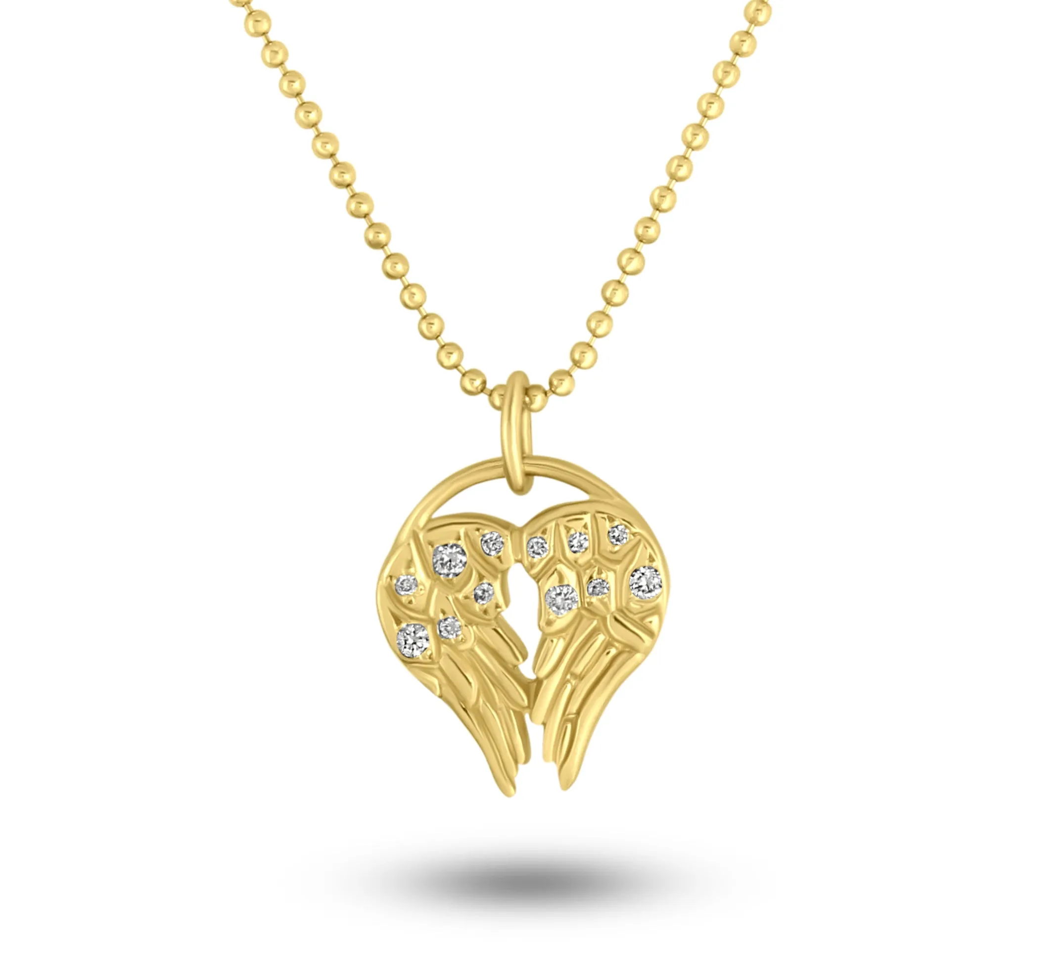 HeartWing Diamond Necklace