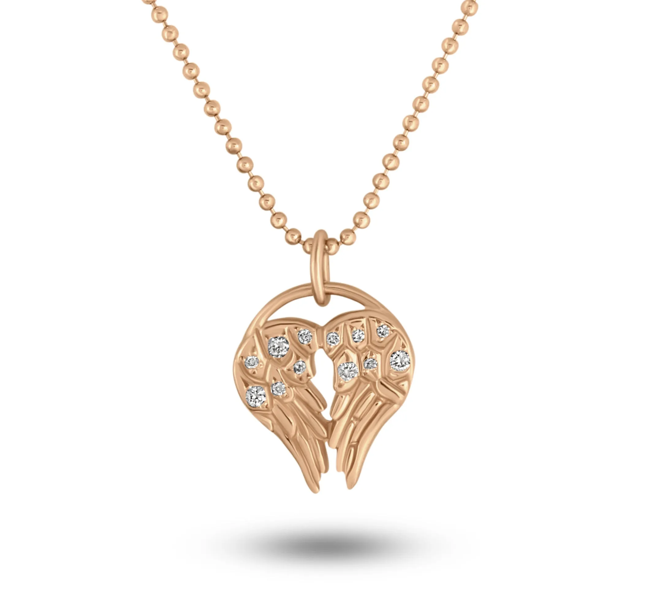 HeartWing Diamond Necklace