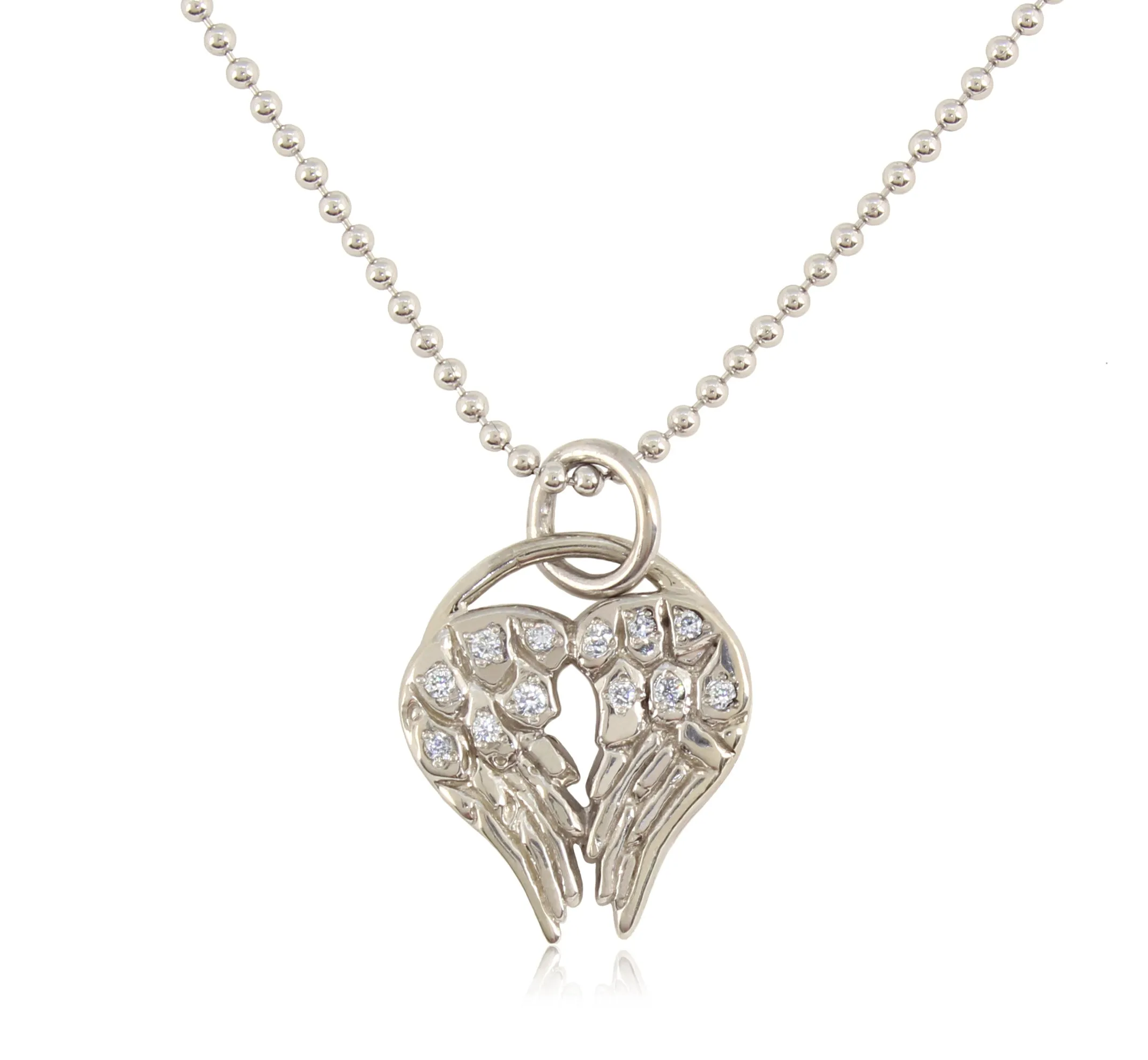 HeartWing Diamond Necklace