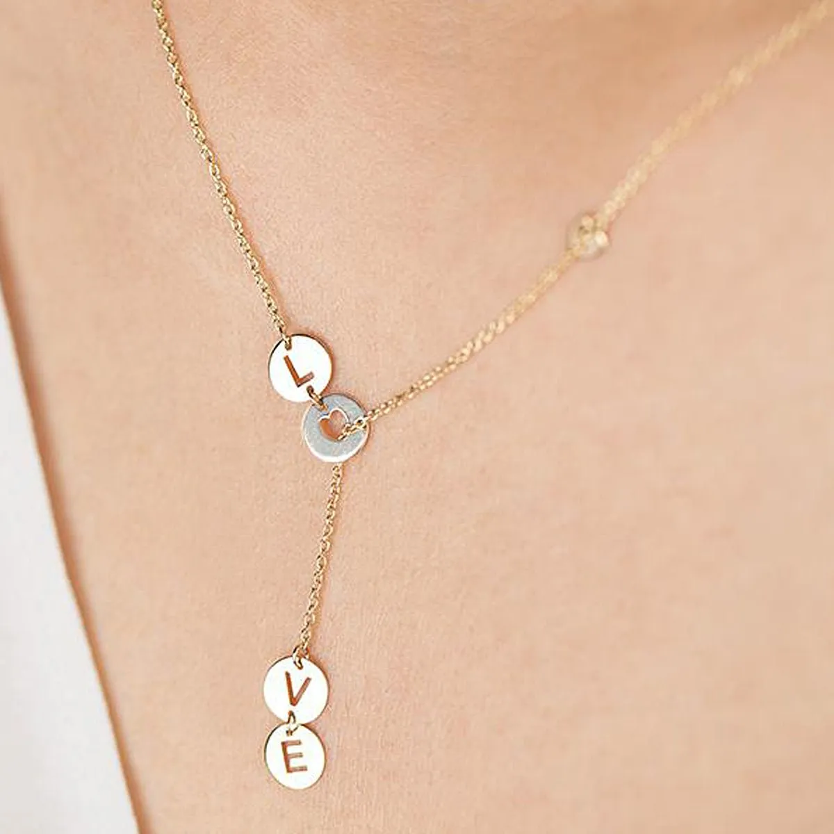 Love Lariat Necklace