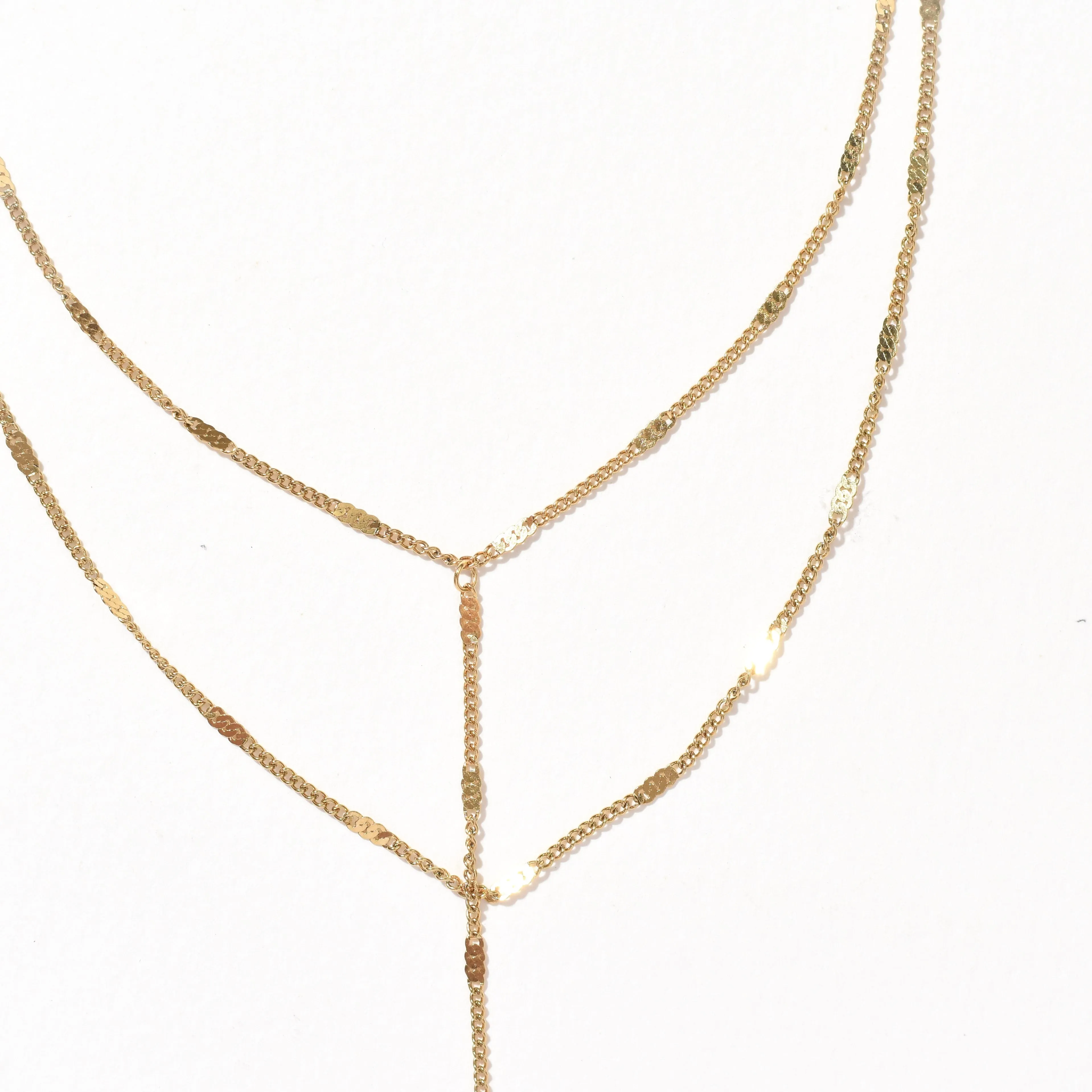 Lovina Layered Lariat Necklace