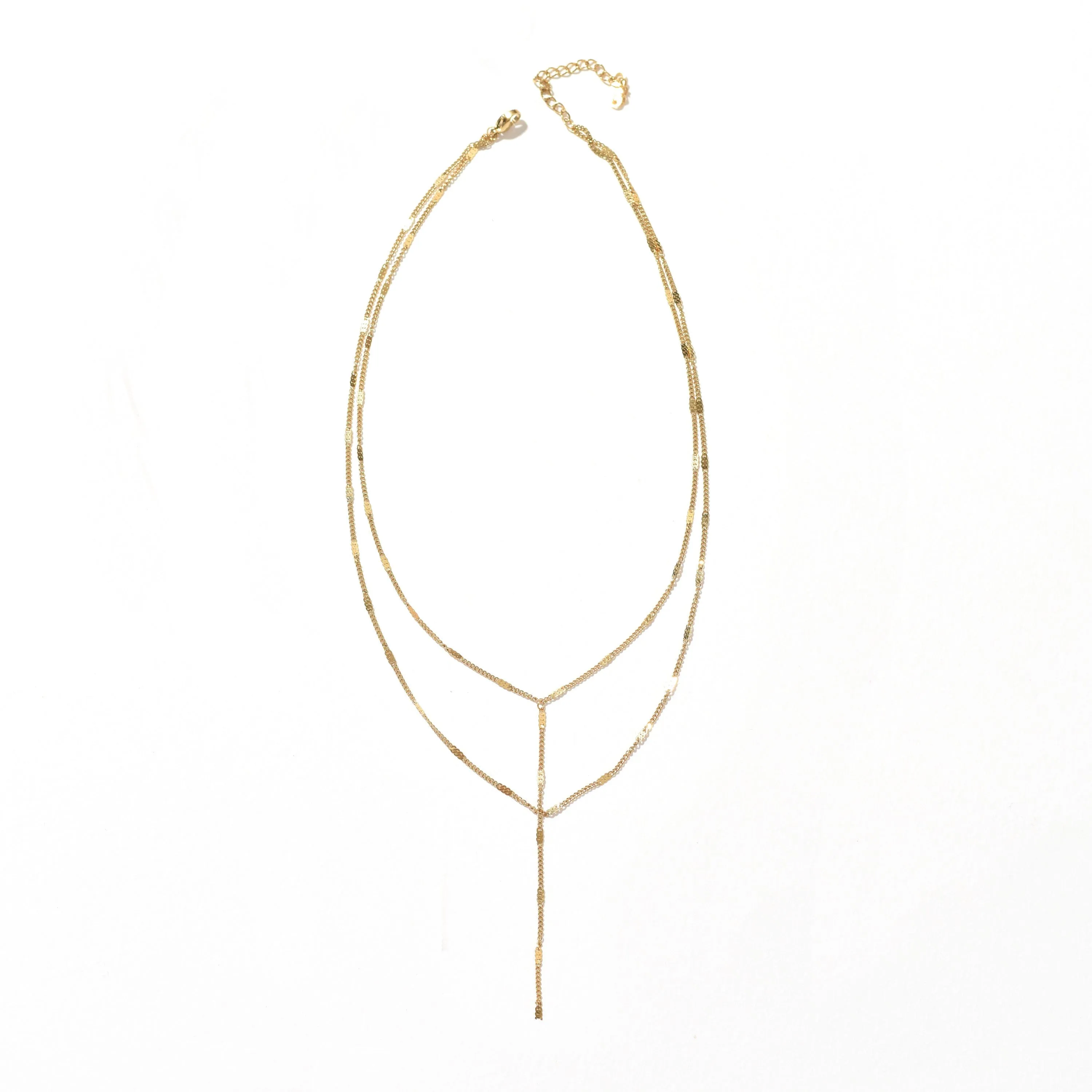 Lovina Layered Lariat Necklace