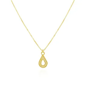 MAKARA GOLD PENDANT NECKLACE FILIGREE