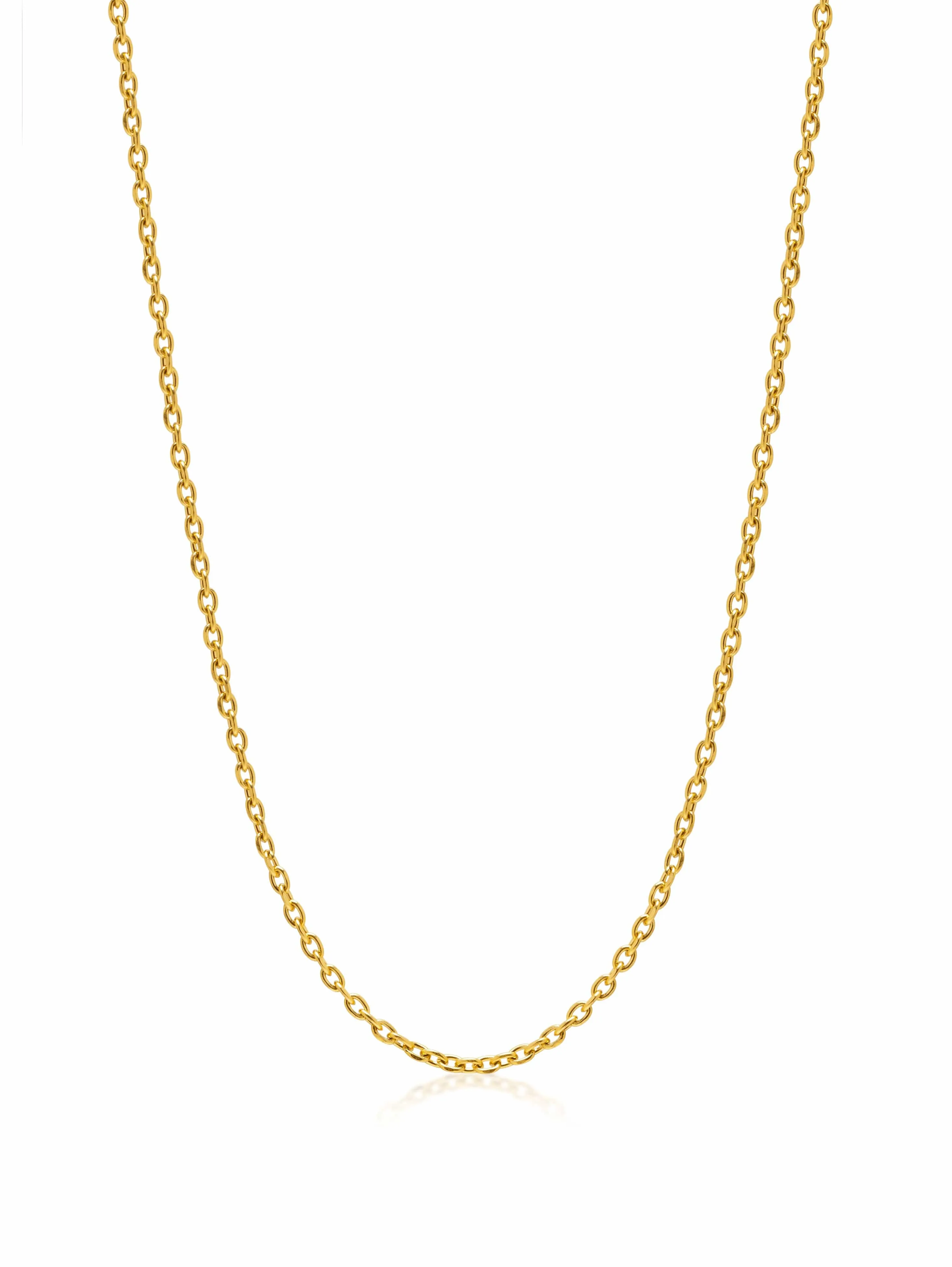 Men's Gold Cable Chain