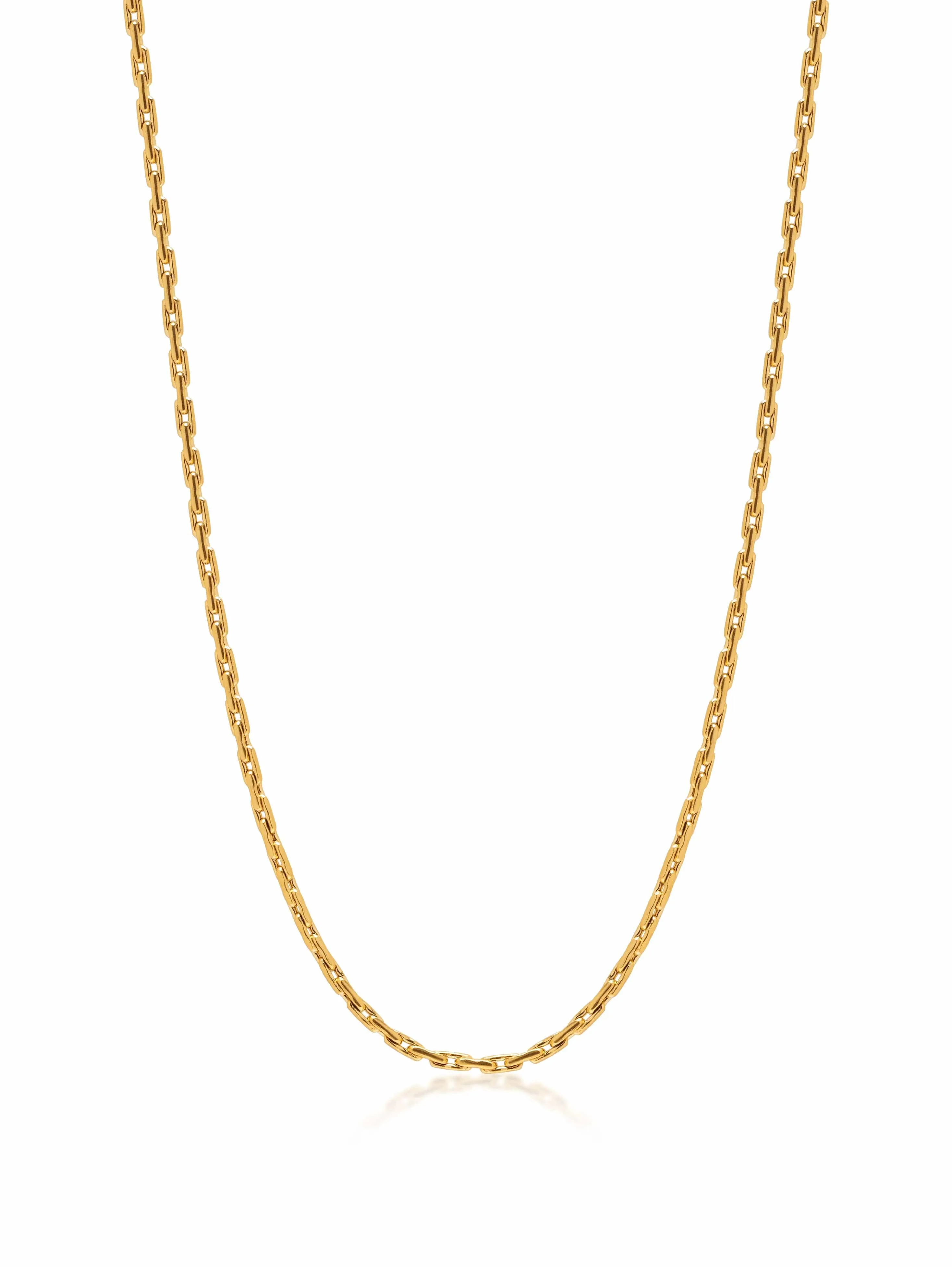 Men's Gold Paperclip Chain