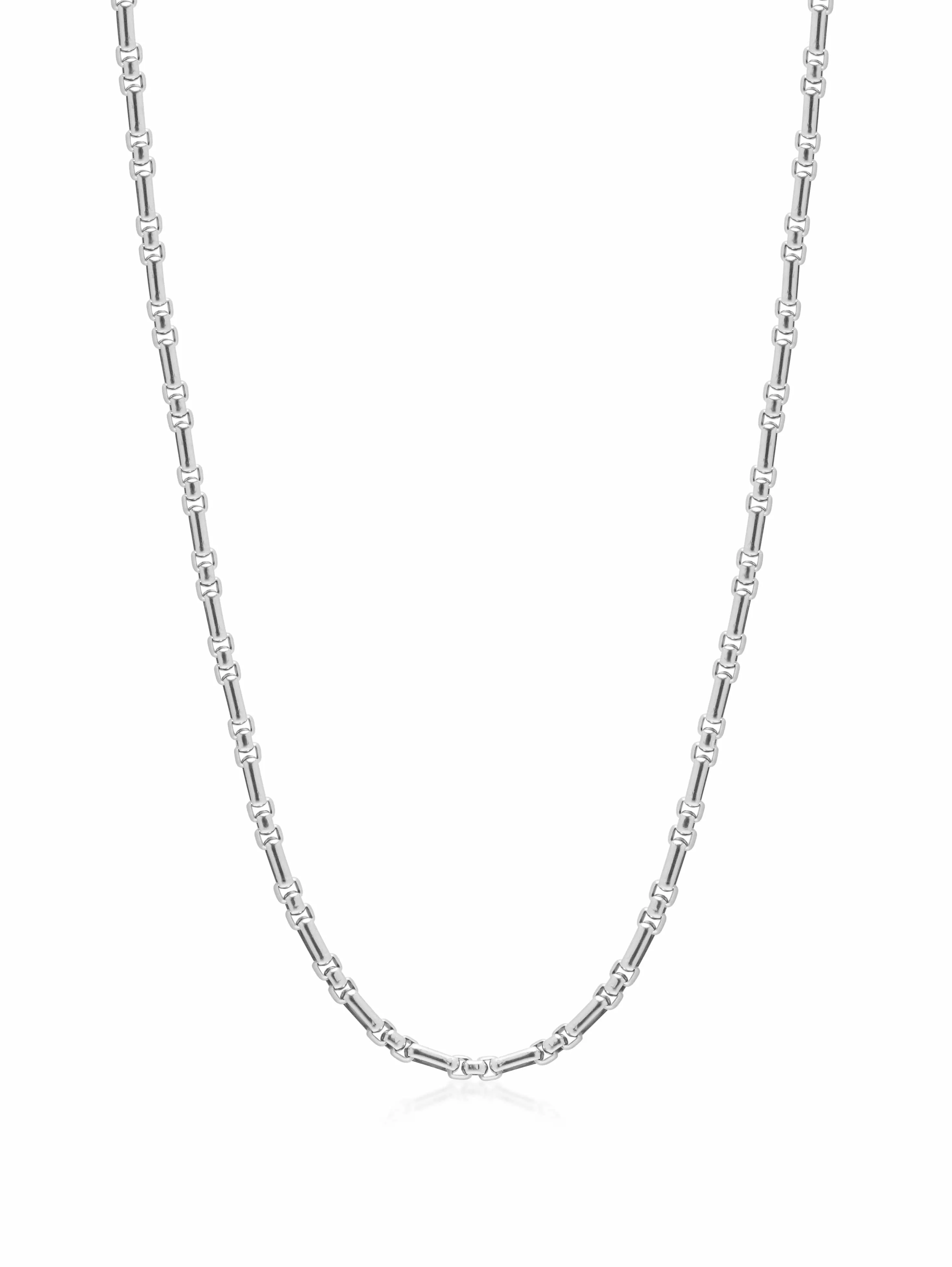 Men's Stainless Steel Modern Figaro Belcher Chain