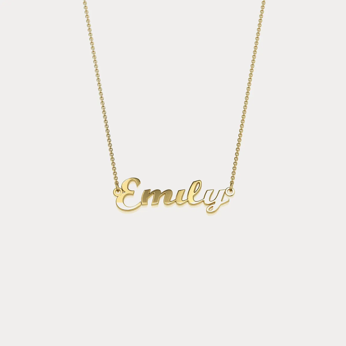 Nameplate Necklace