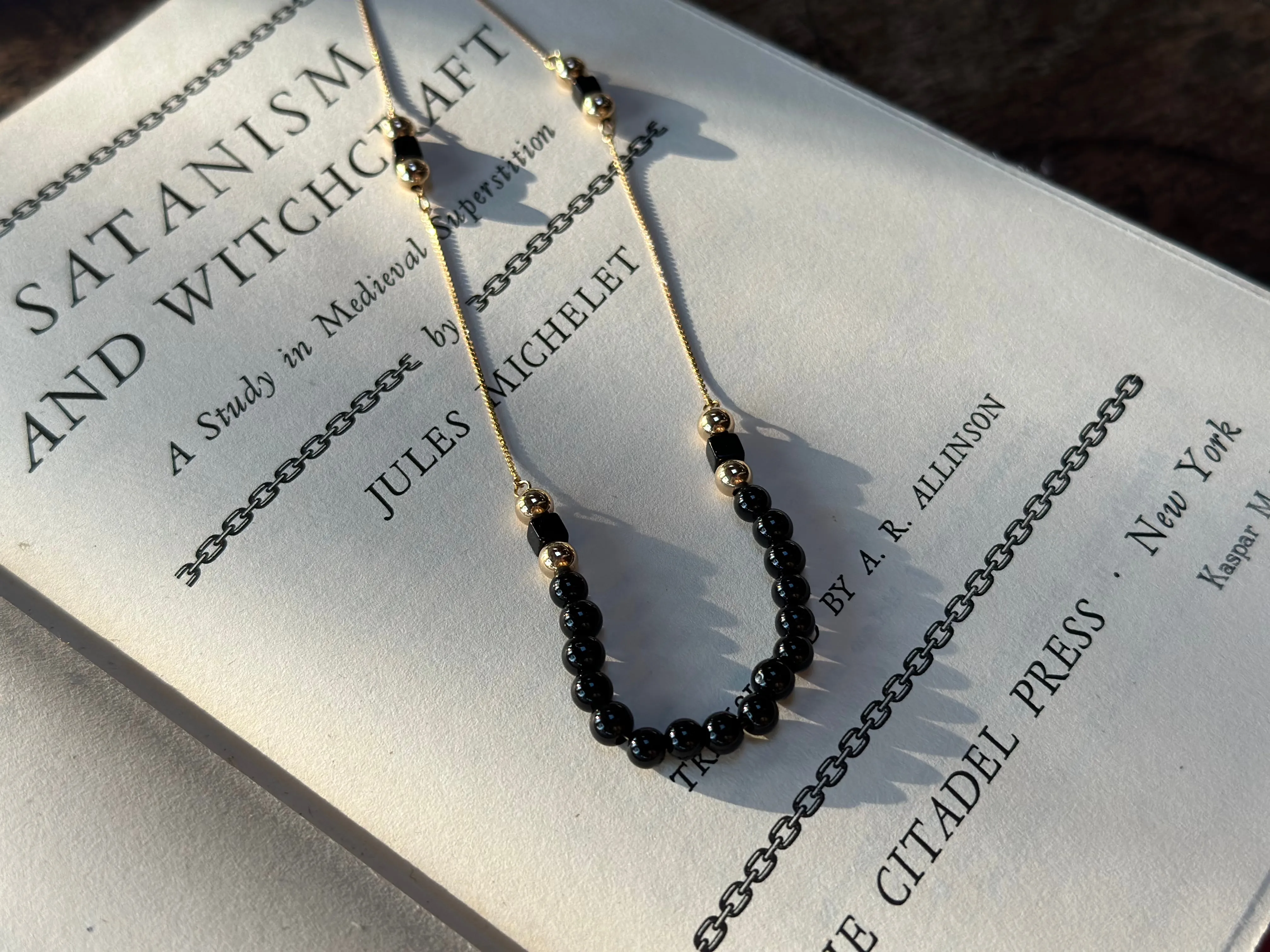 Onyx Giselle Necklace