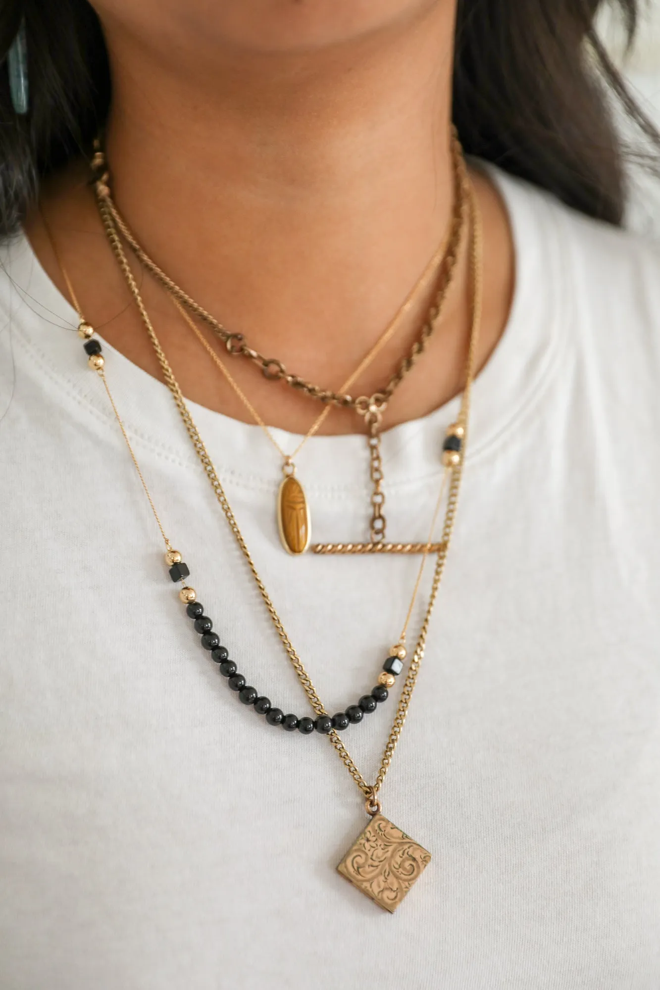 Onyx Giselle Necklace