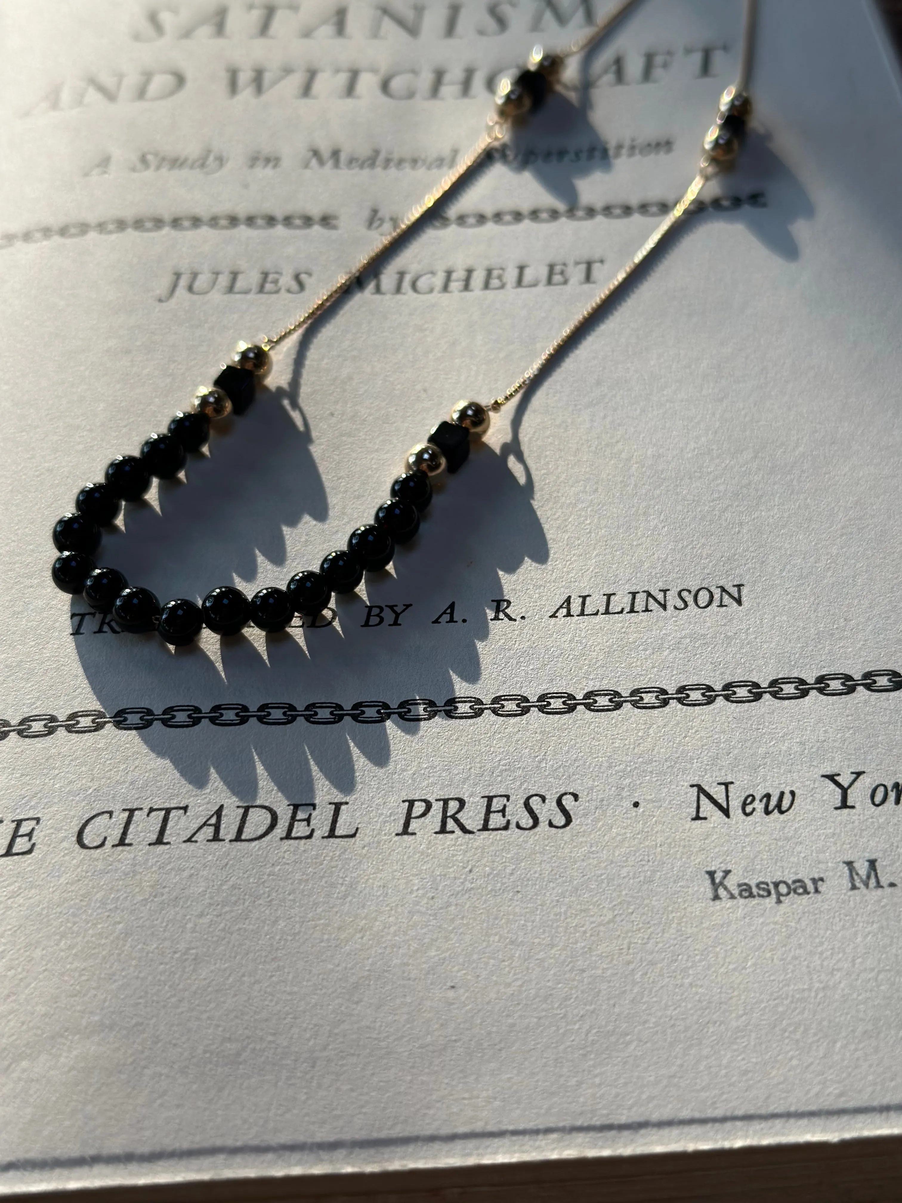 Onyx Giselle Necklace