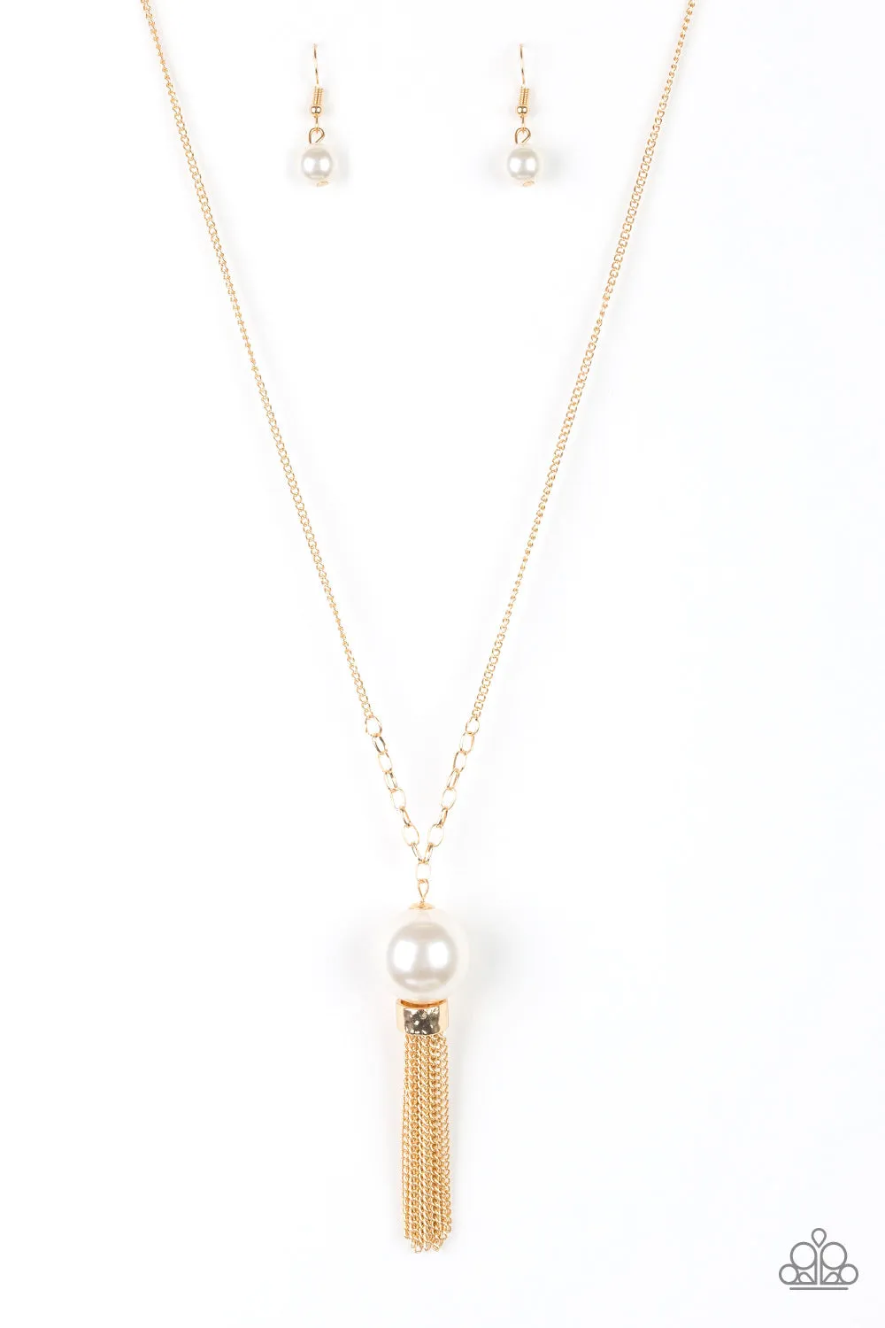 Paparazzi Necklace ~ Belle Of The BALLROOM - Gold