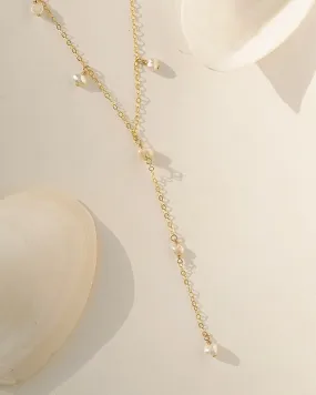 Pearl Drop Lariat