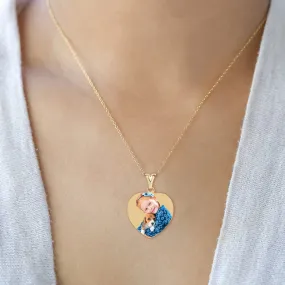 Personalized Portrait Necklace