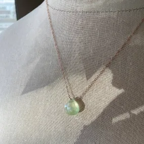 Prehnite Gemstone Necklace