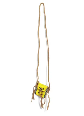 PUEBLO | Deer Leather Charm | Yellow