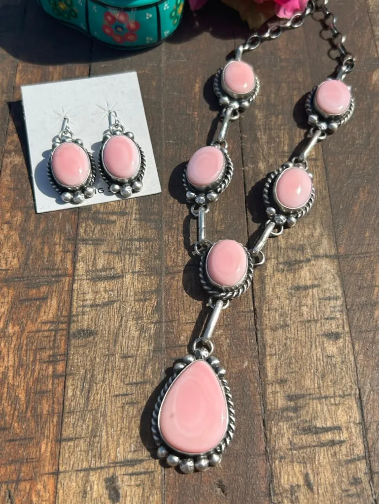 "Cotton Candy" Lariat Set