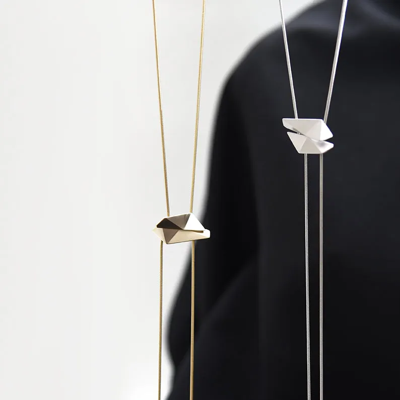 Refract Lariat Necklace