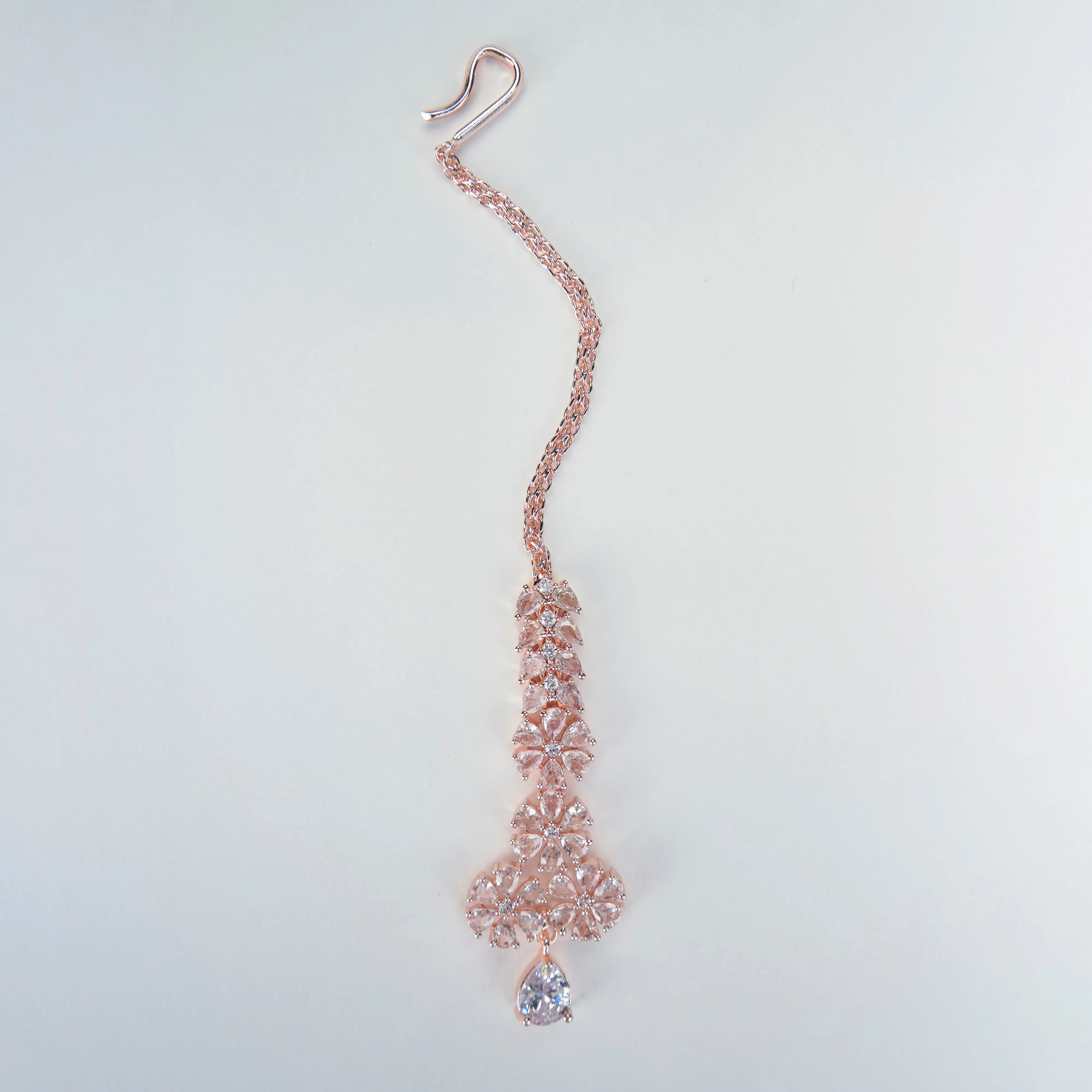 Rose Gold White Elegance Necklace