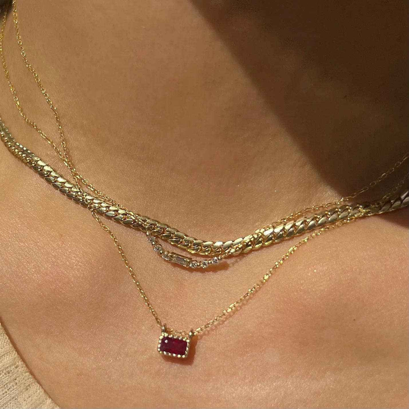 Ruby EC Necklace