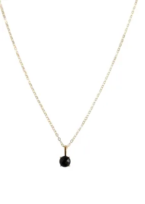 SALE Landon Black Onyx Gold Necklace