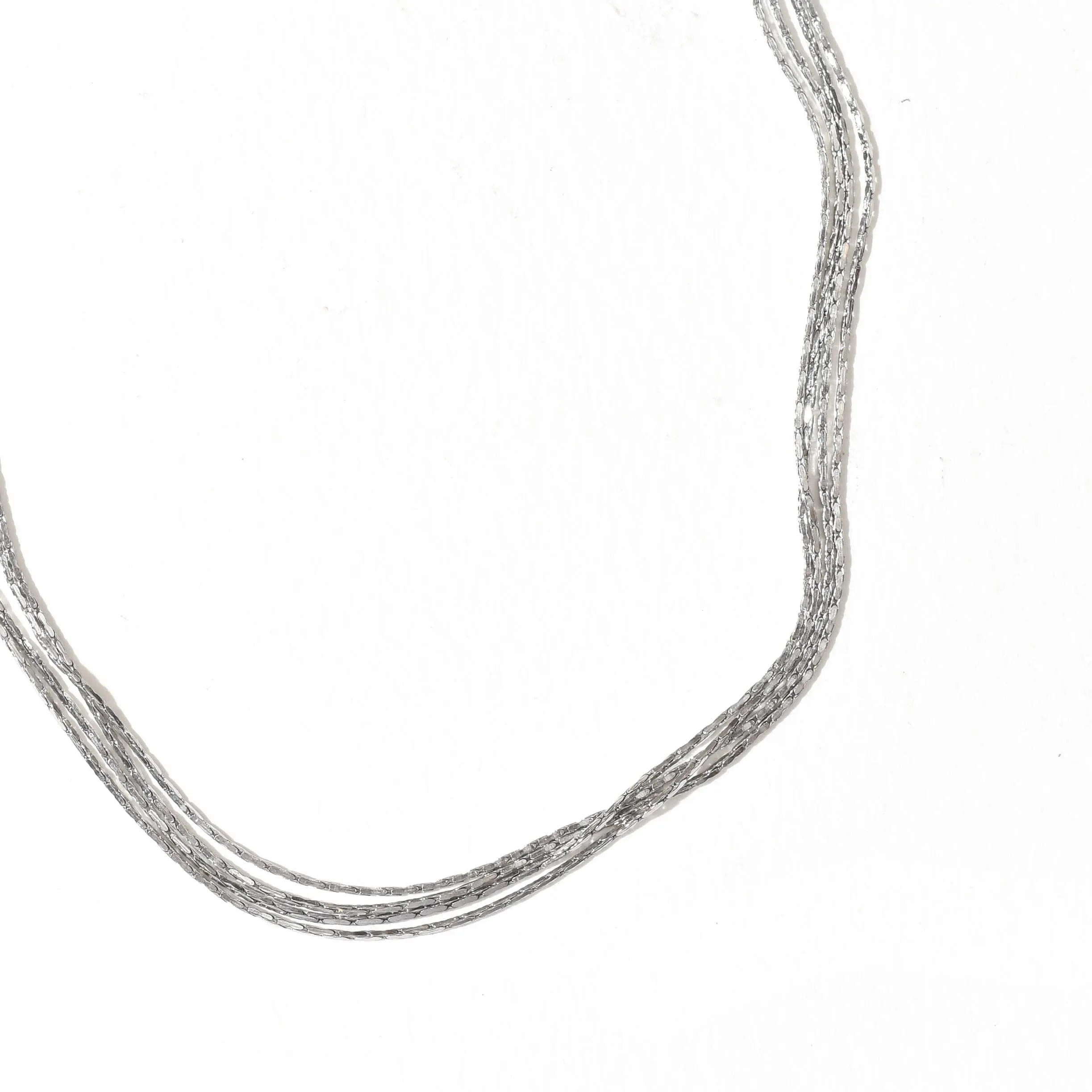 Shani Layered Necklace | Silver