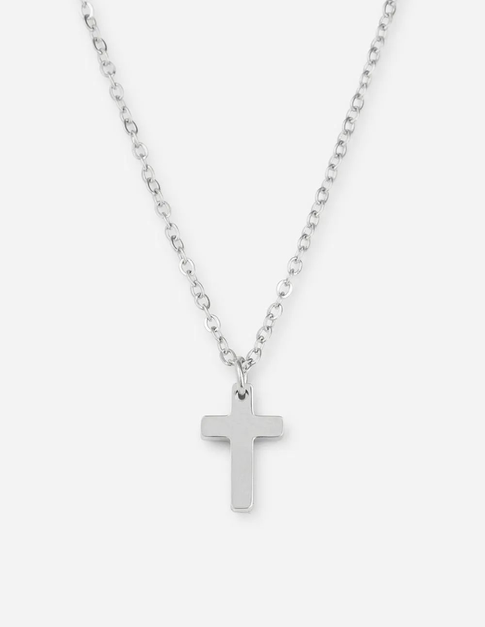 Silver Cross Necklace